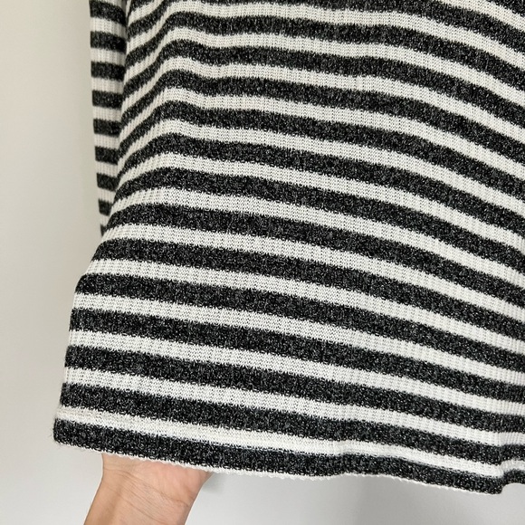 Sanctuary Striped Metallic TurtleNeck Sweater - Picture 2 of 8